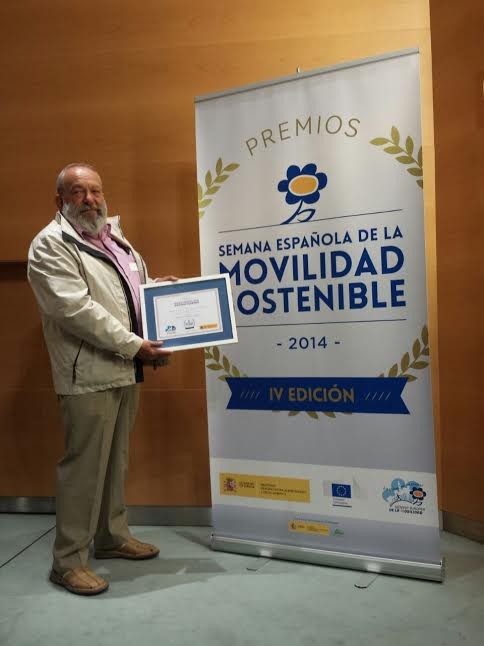 El Girona Cycle Sexy rep el premi bronze de la Setmana Espanyola de la Mobilitat Sostenible 2014