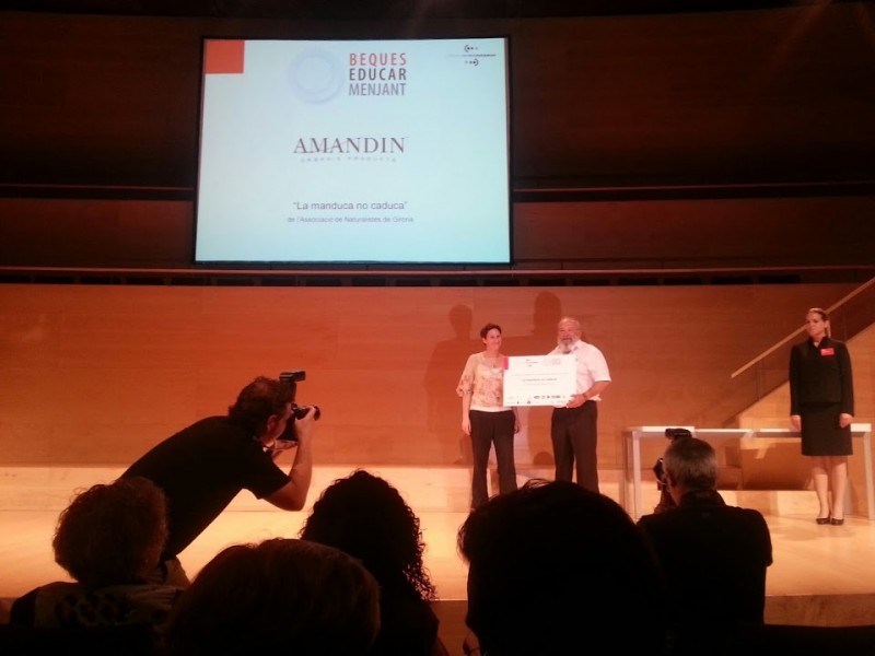 L’Associació de Naturalistes de Girona (ANG) rep la beca EDUCAR MENJANT de la Fundació Jaume Casademont