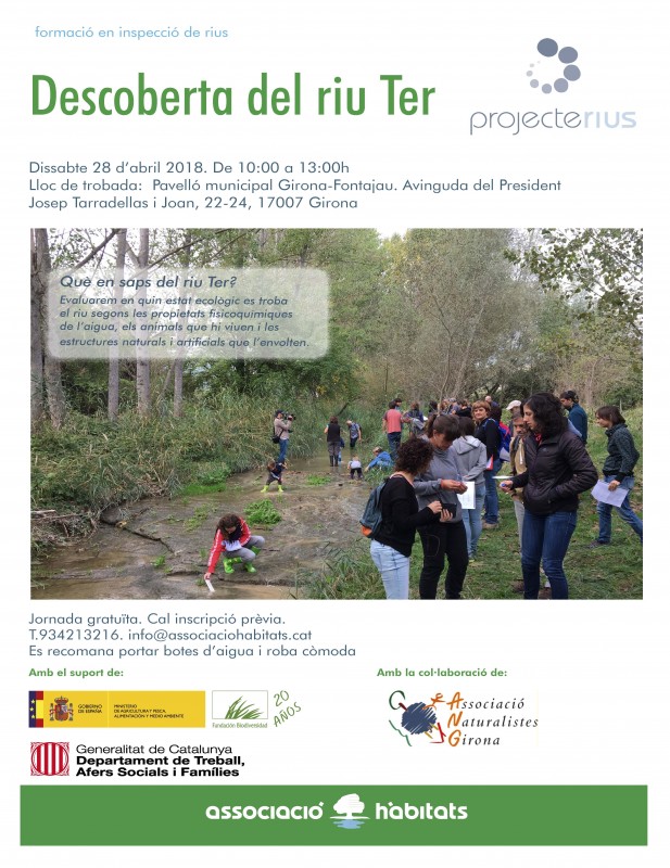 Descoberta del riu Ter en el marc del Projecte Rius  