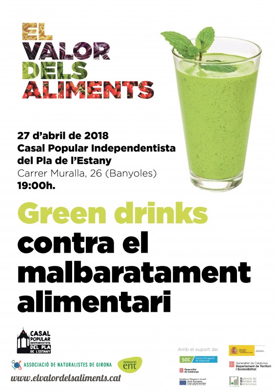 Green Drinks contra el malbaratament alimentari