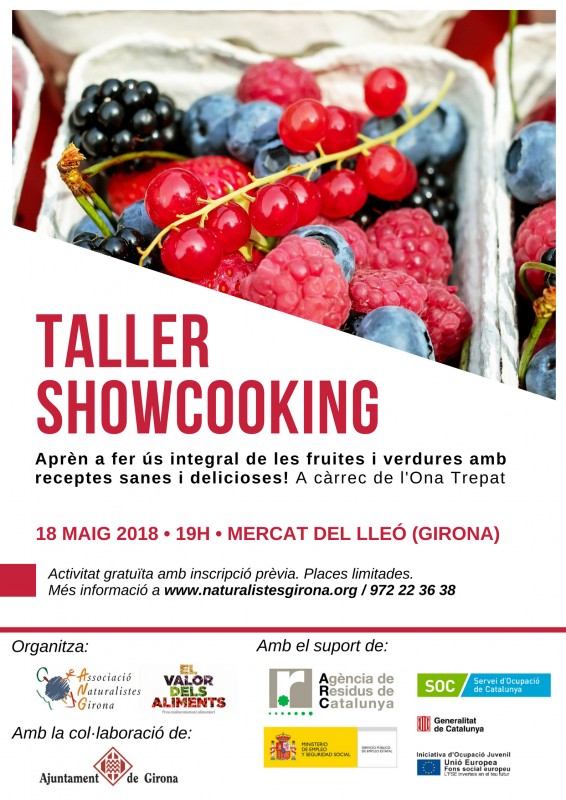 Taller showcooking de cuina d'aprofitament!