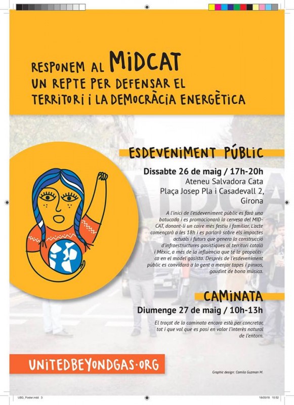 Jornada en resposta al Midcat i en defensa del territori