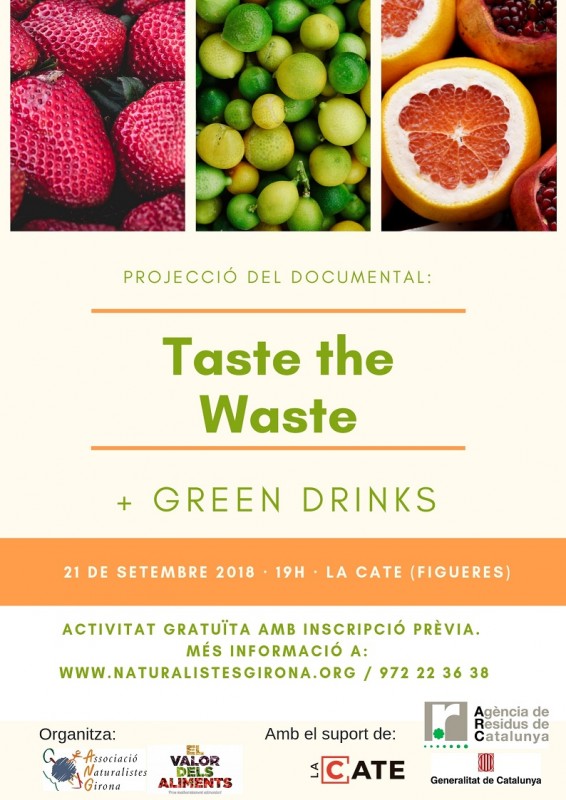 Documental Taste the Waste + Green Drinks