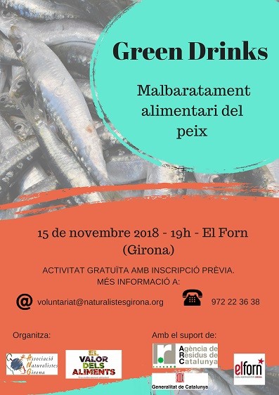 Green Drinks sobre el malbaratament alimentari