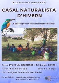 Inscripcions obertes al Casal Naturalista d'hivern 2018-2019