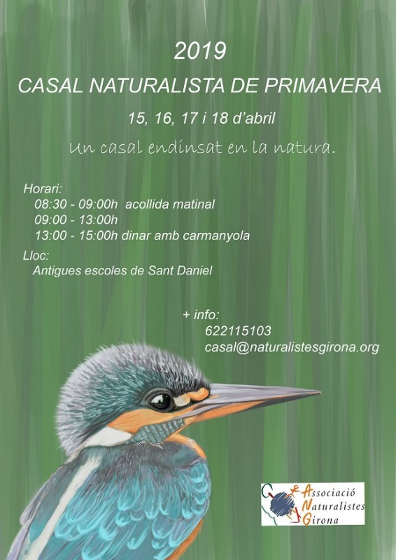 Obertes les inscripcions al Casal naturalista de Primavera El Blauet 2019
