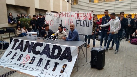 COMUNICAT DE LA PLATAFORMA GIRONA PEL CLIMA EN SUPORT A LES JOVES MIGRANTS TANCADES A LA UDG