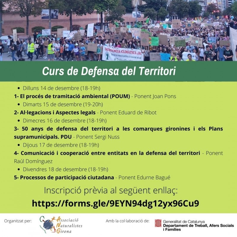 Curs de Defensa del Territori 