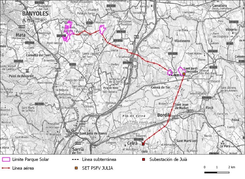 Els Naturalistes de Girona presentem al·legacions contra el Parc Solar Julia