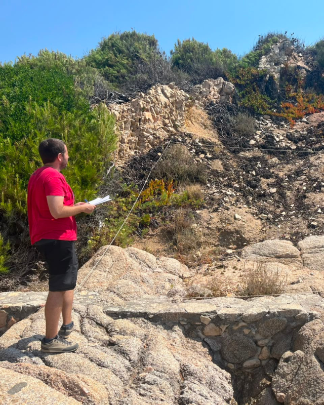 Iniciem els mostrejos a l'EIN Castell Cap-Roig